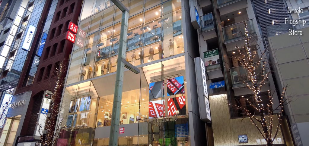 UNIQLO Ginza the Largest UNIQLO in the World Opened in 2012 in Chuo City  Tokyo A Look at the Wide Selection of Apparel Available at the Popular  Clothing Retailer  ShoppingCOOL JAPAN